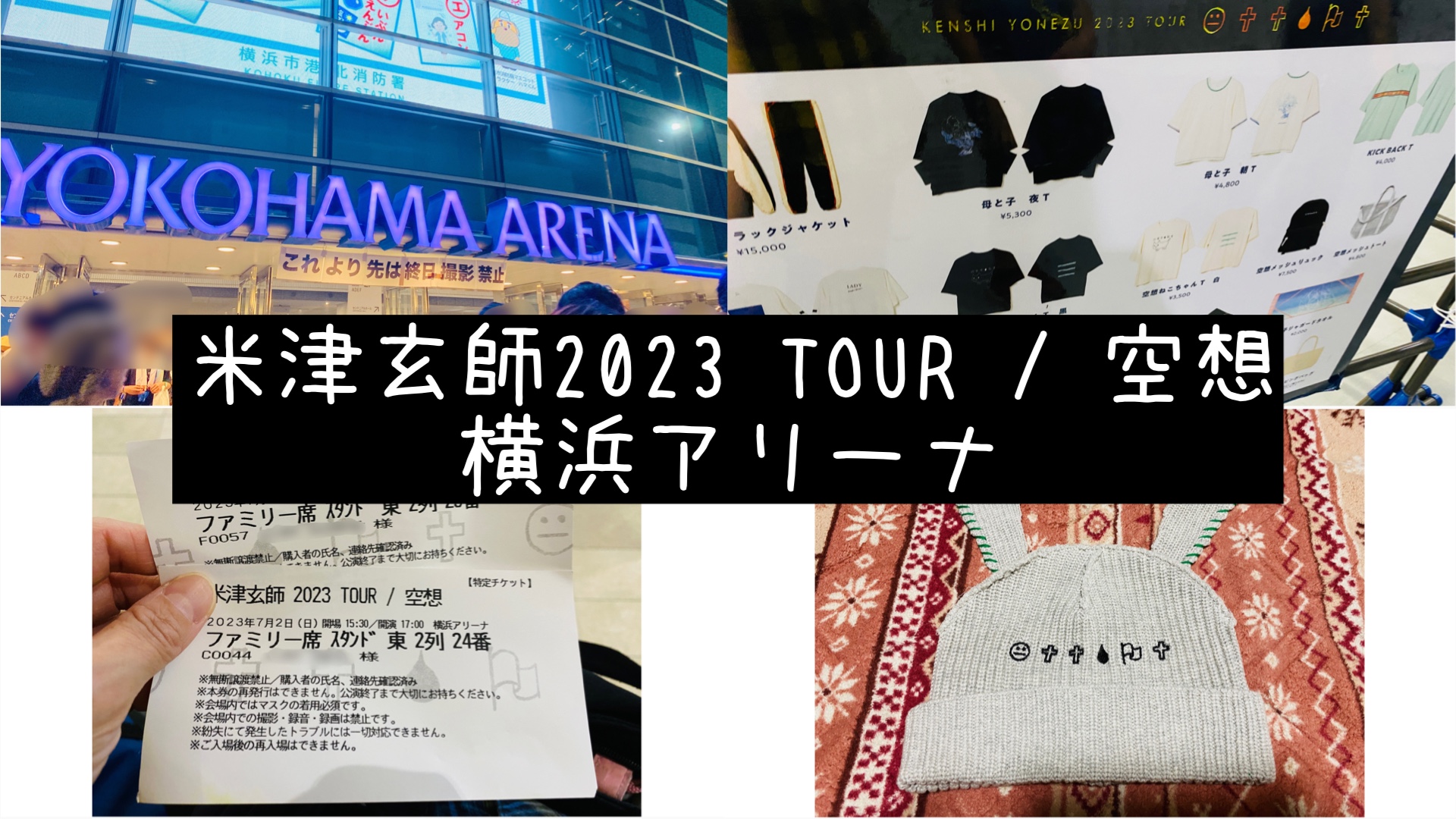 米津玄師2023 TOUR / 空想 横浜アリーナ | hinaeri diary☆彡